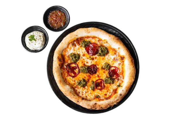 پیتزا مارگریتا پستو