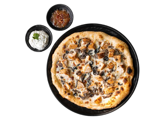 پیتزا چیکن ماشروم